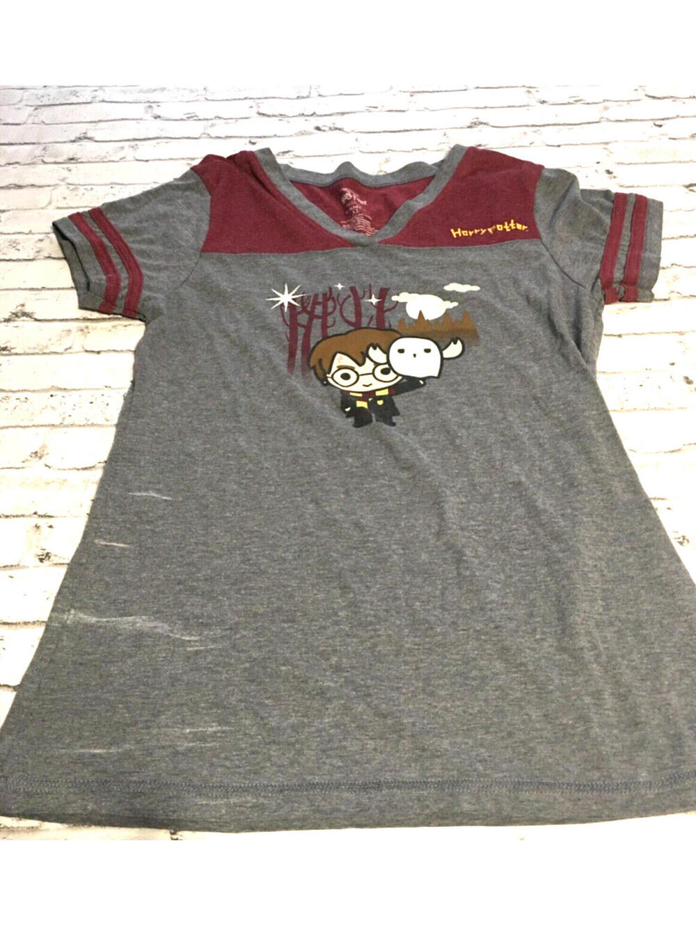 Harry Potter Gray Universal Studios Youth XL Young Girls T-shirt